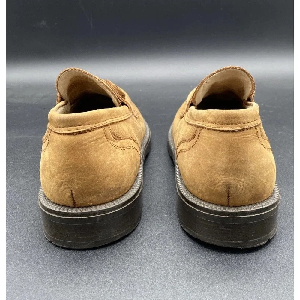 Aerosoles Men's Brown Leather Tassel Loafer Driving Moccasin Sz 10 Slip On Shoes